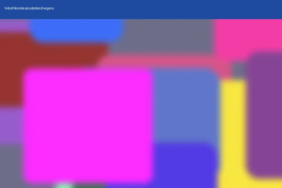 Recetas saludables: vegano (2026)